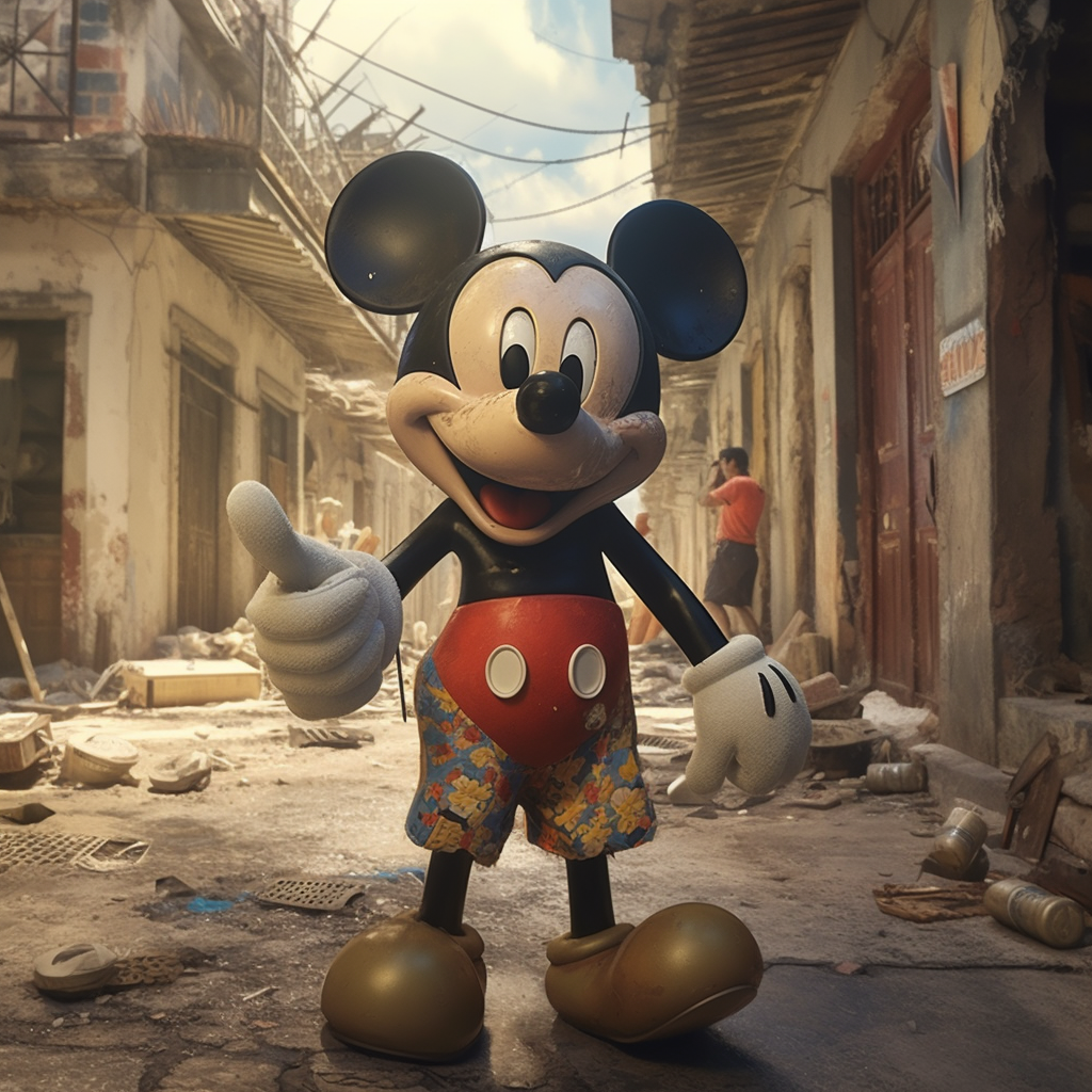 Mickey Mouse in Cuba