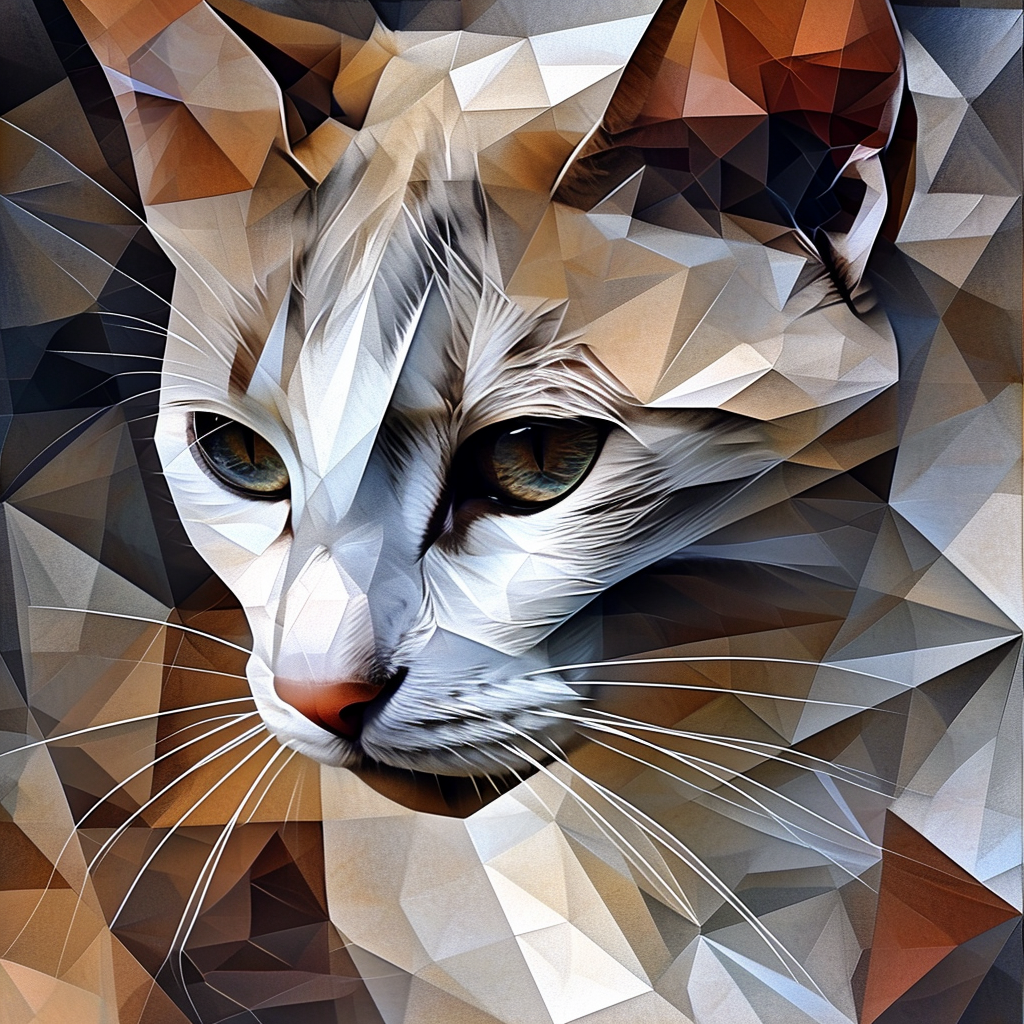 Cubistic cat hyperdimension cubec geometry recurrence abstract