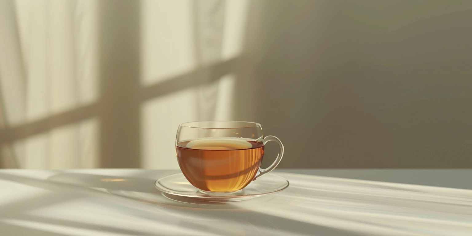 Close-up cup of tea