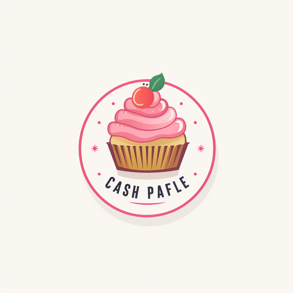 Cupcake logo for cake shop