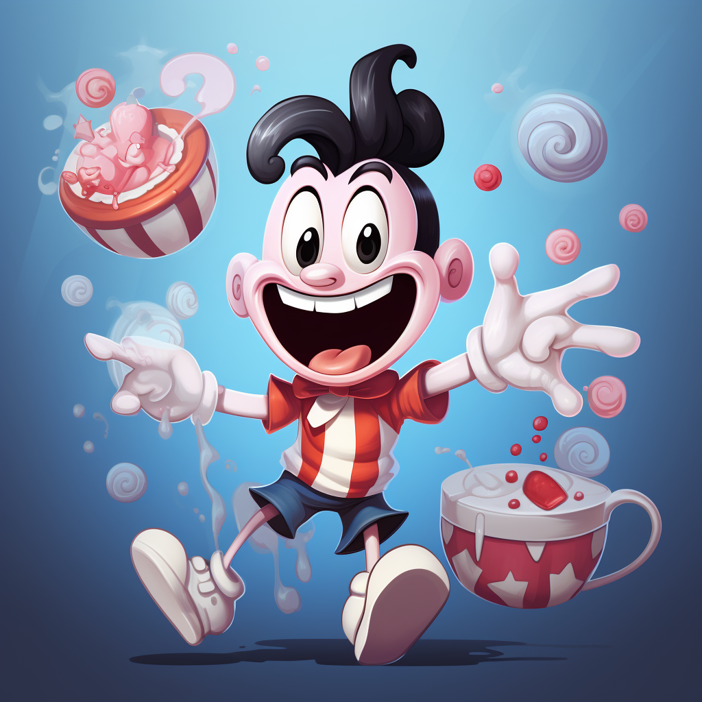 Colorful Cuphead Character Design