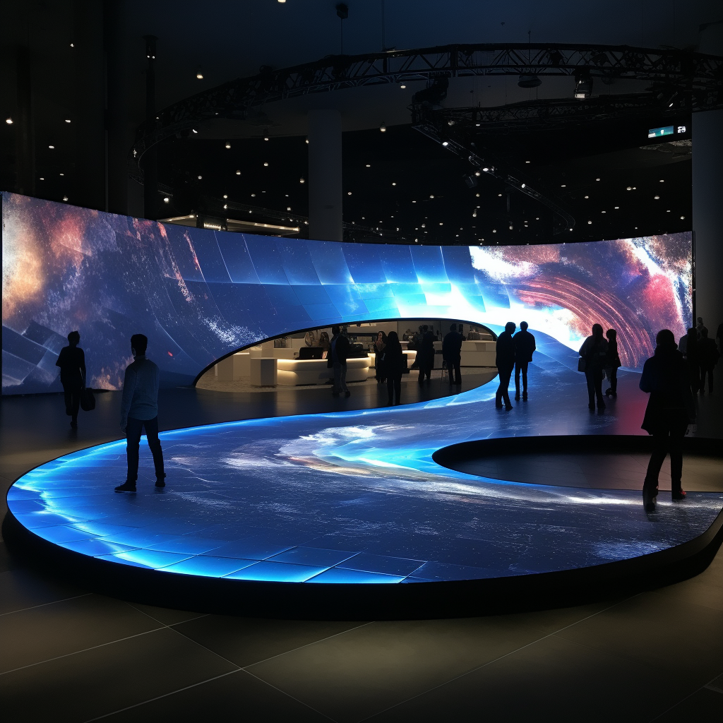 Curved LED Screen Display Technology