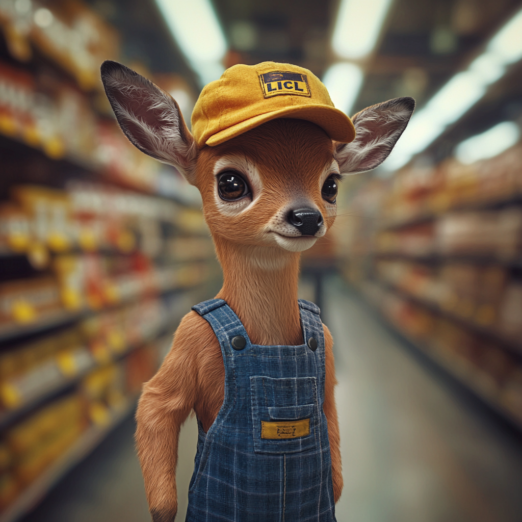 Sad Baby Deer Fawn LIDL