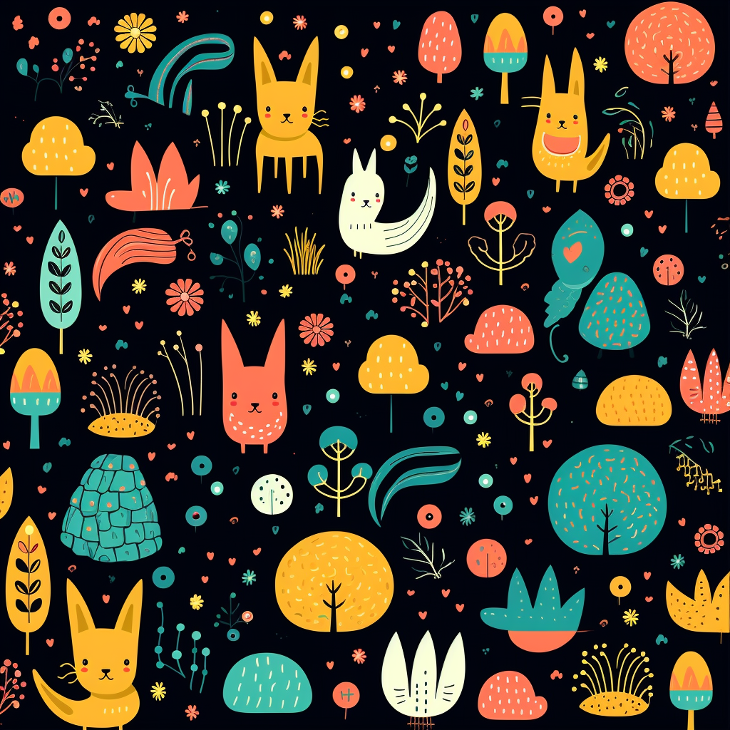 A charming and creative pattern design