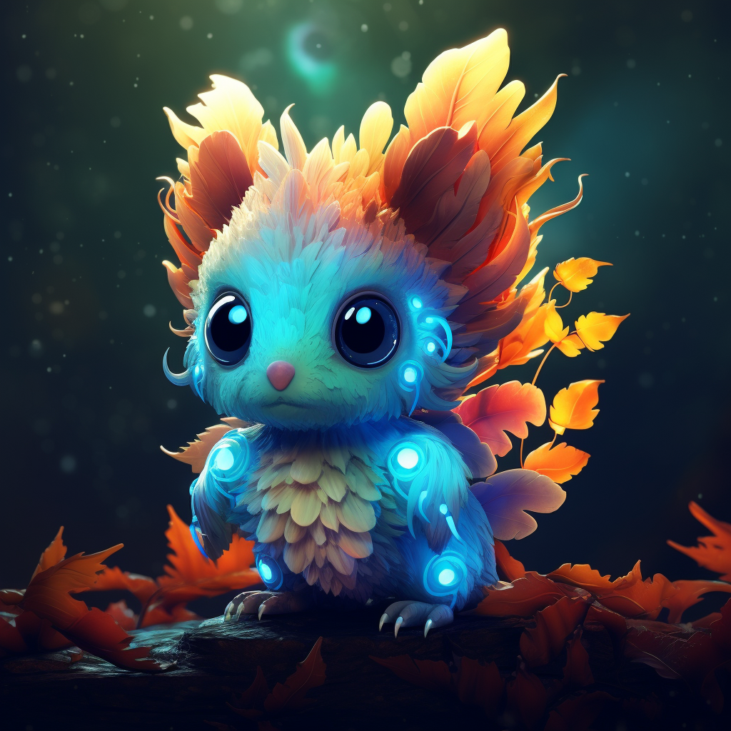 Color Changing Cute Creature