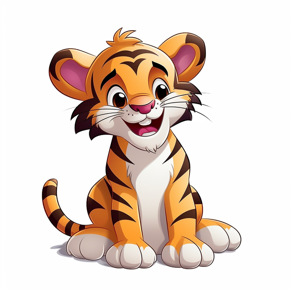 Cute Disney tiger torso display