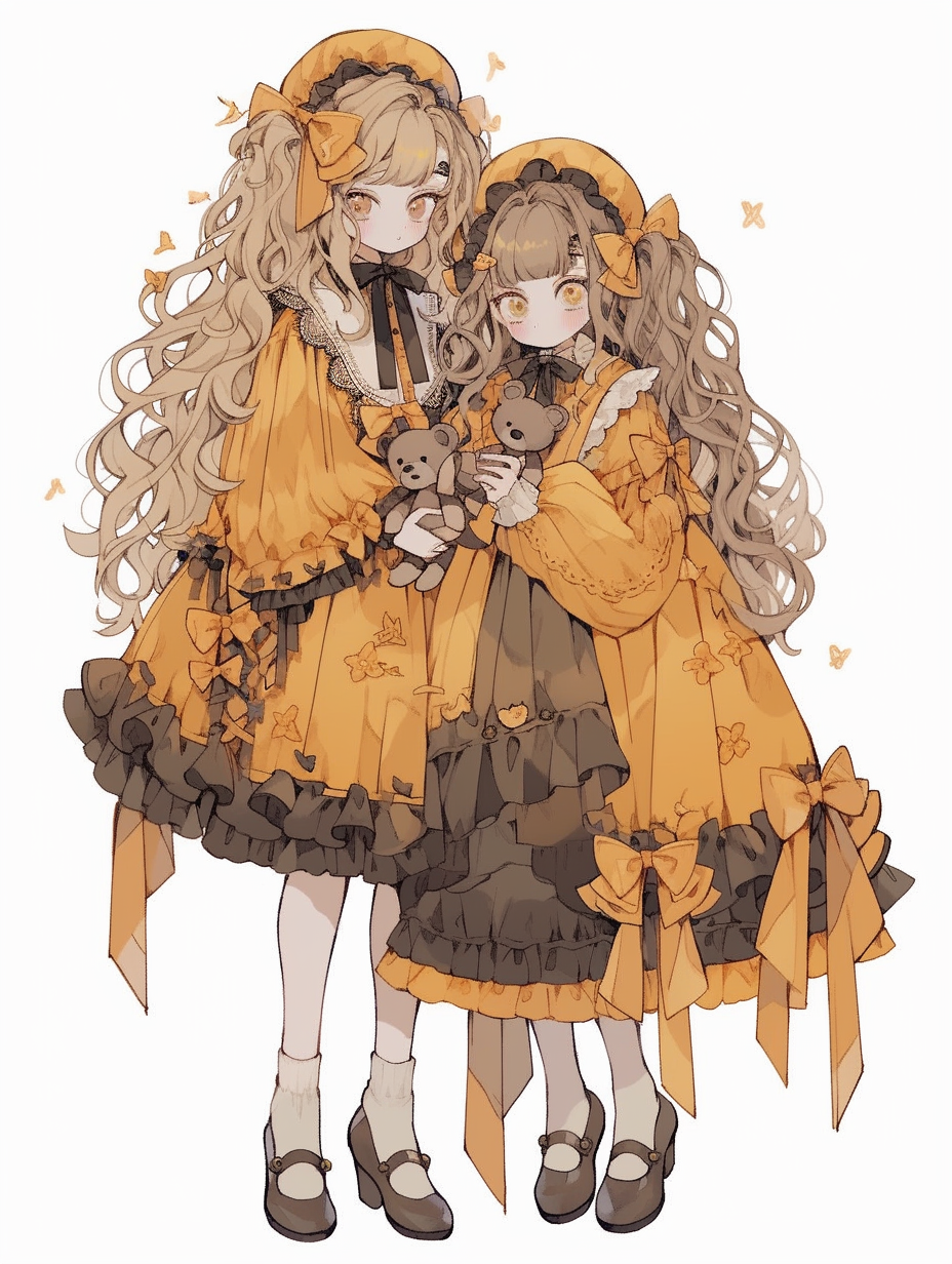 Cute dolls with fun clothes