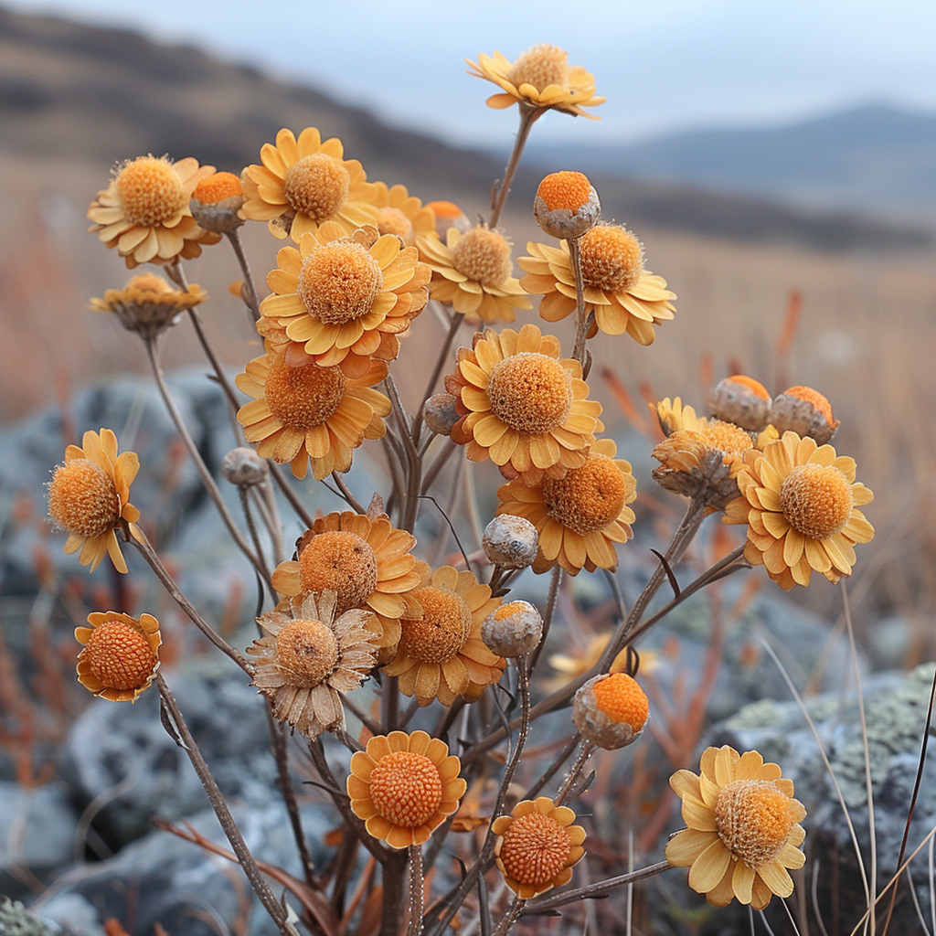 Cute dry flowers image