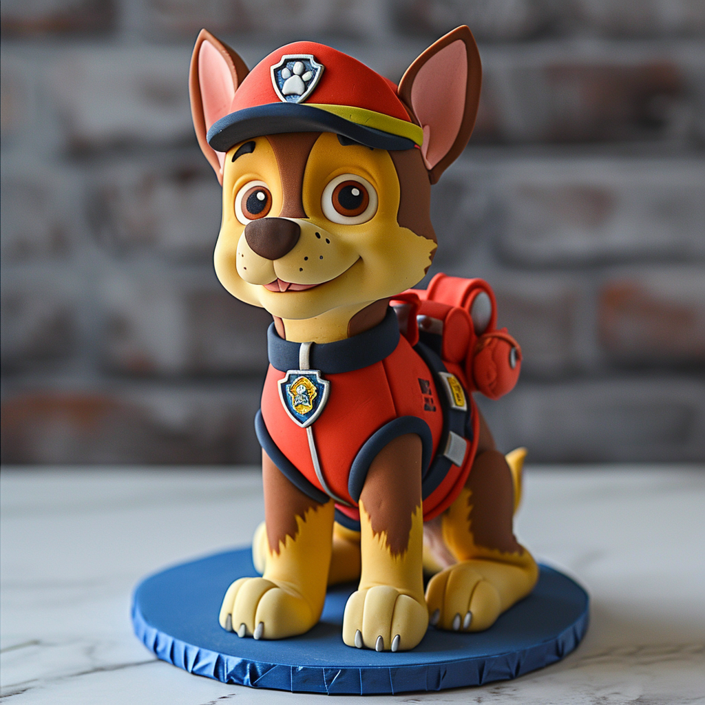 Cute Paw Patrol Cake Image