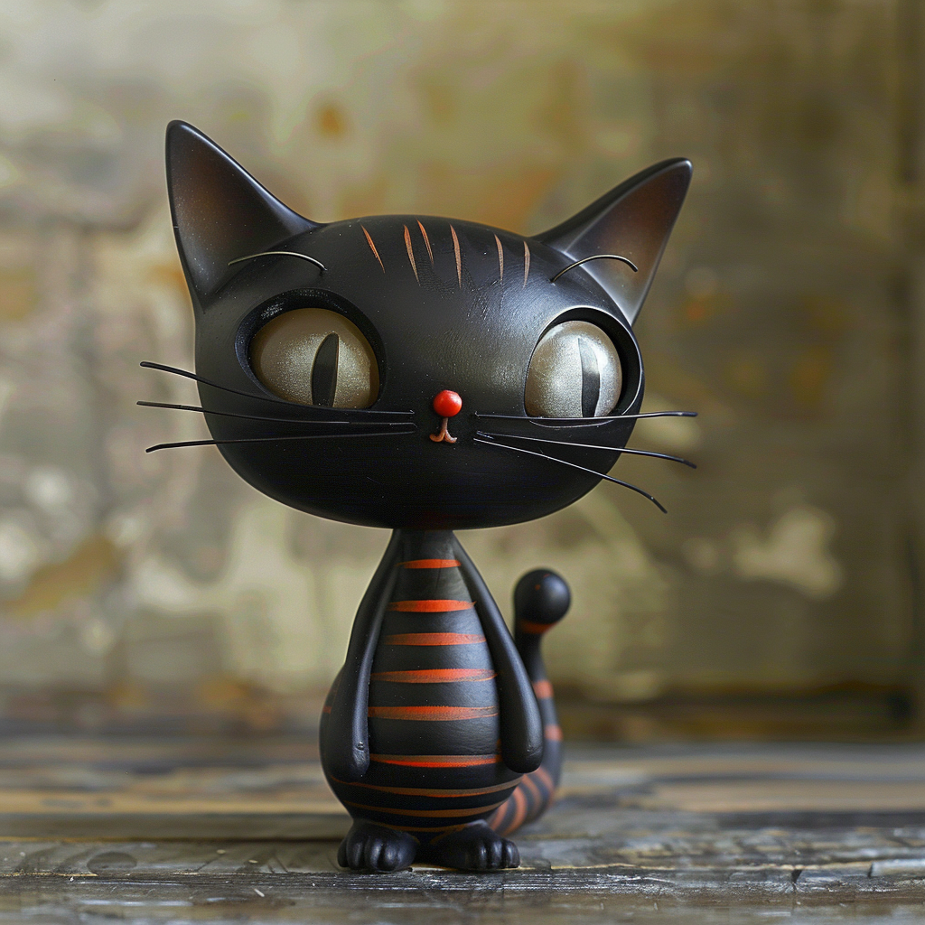 Cute toy cat by Art Baltazar