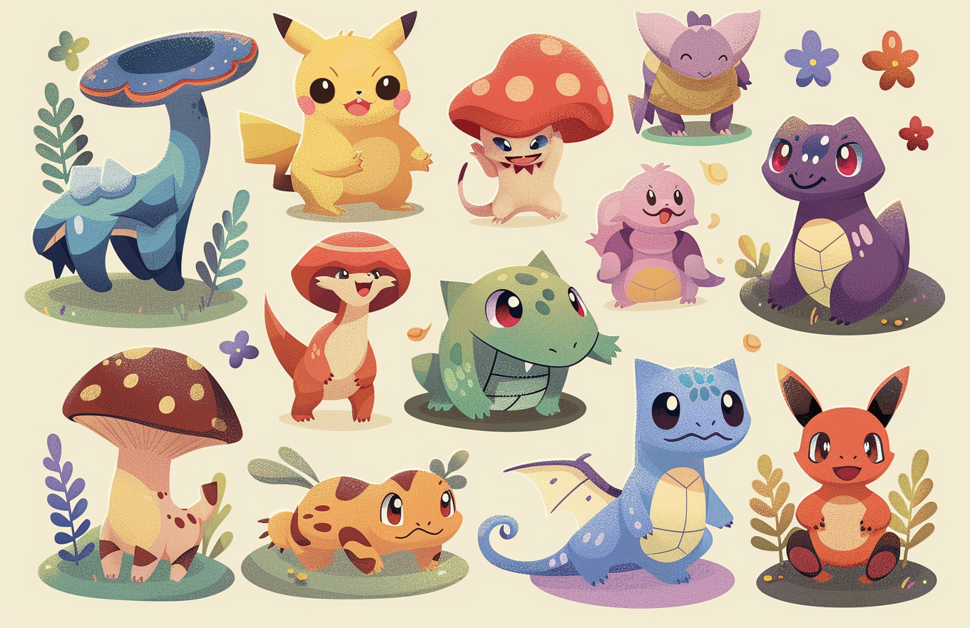 Cute Pokemon Designs