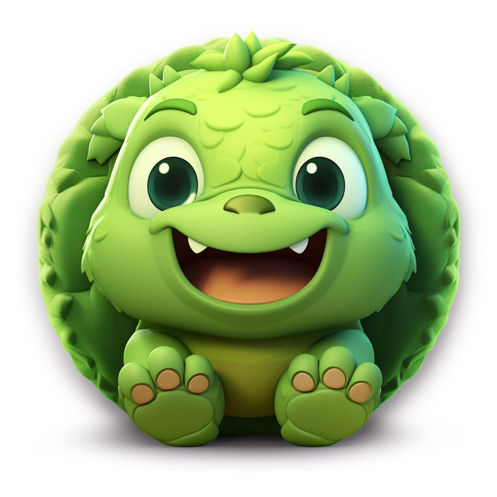 Cute stuffed animal Hulk logo