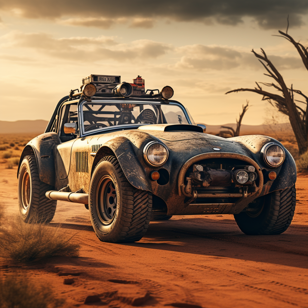 Awesome Cyberpunk Offroad Shelby AC Cobra Racing