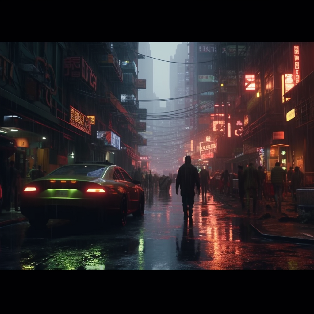 Stunning Cyberpunk Ultra HD Hyperrealistic Cinematic