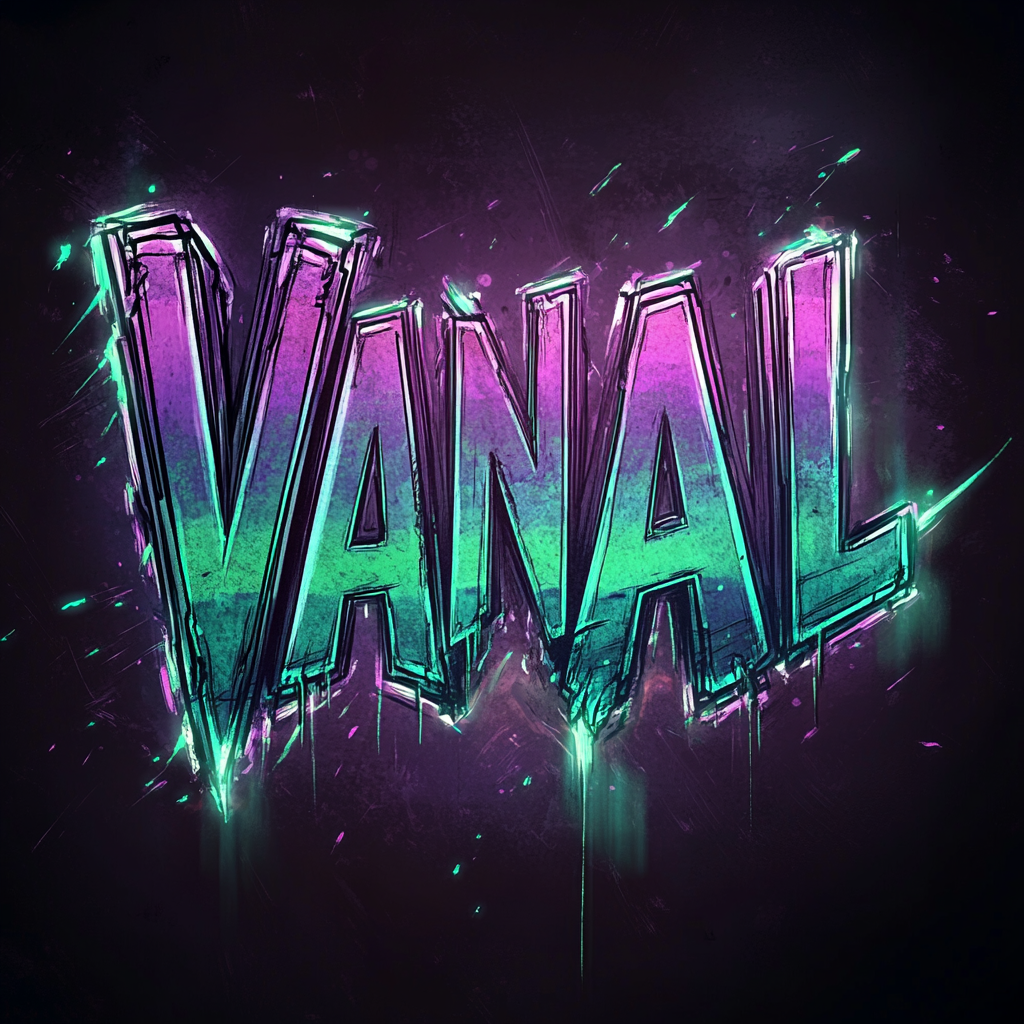 Cyberpunk Vandal Emote Design