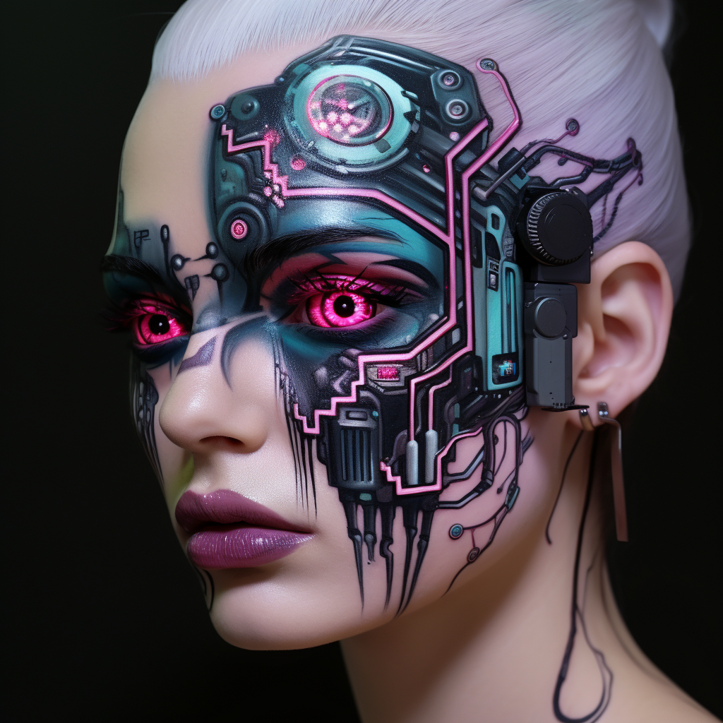 Icon of Cyberpunk Permanent Makeup