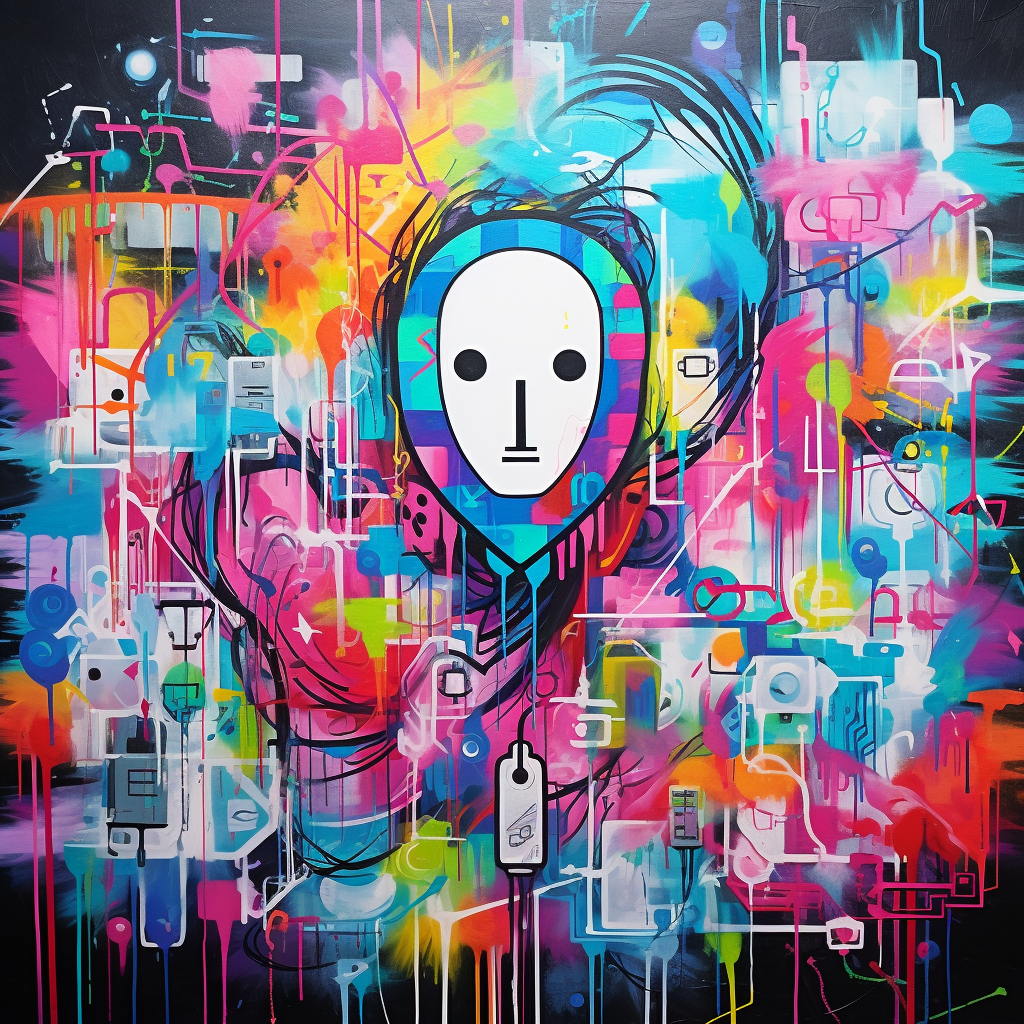 Cyber Security Digital Aspects Street Art