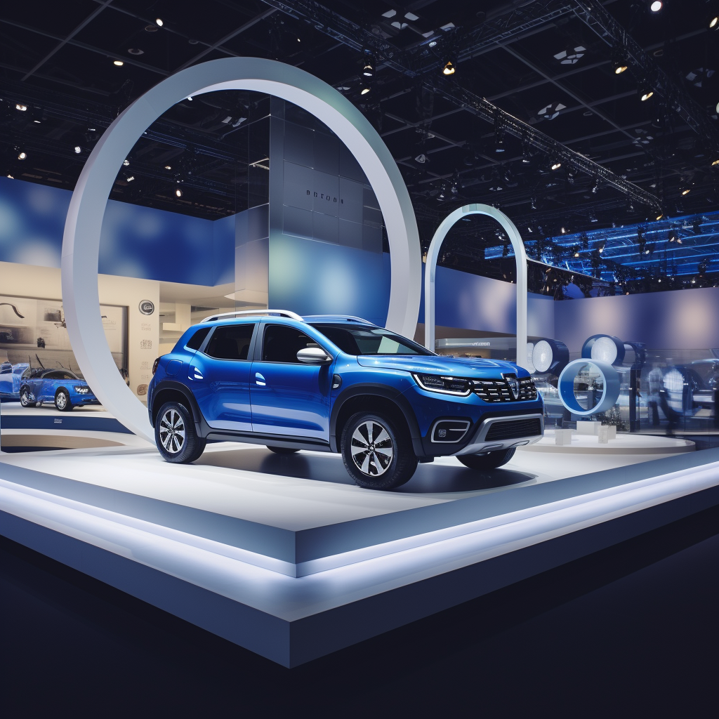 Dacia Stand at Paris Motor Show