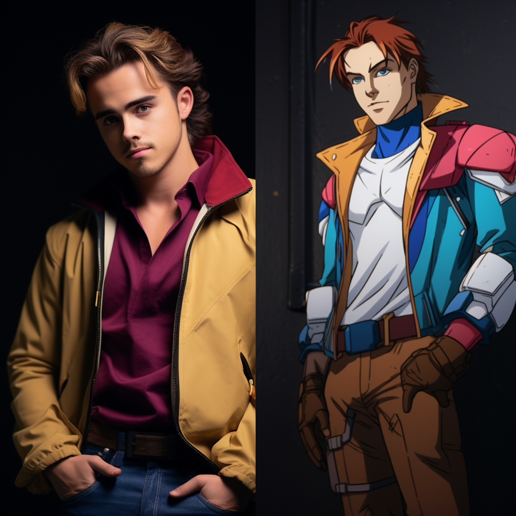 Dacre Montgomery as Zeta Gundam's Quattro Bajeena