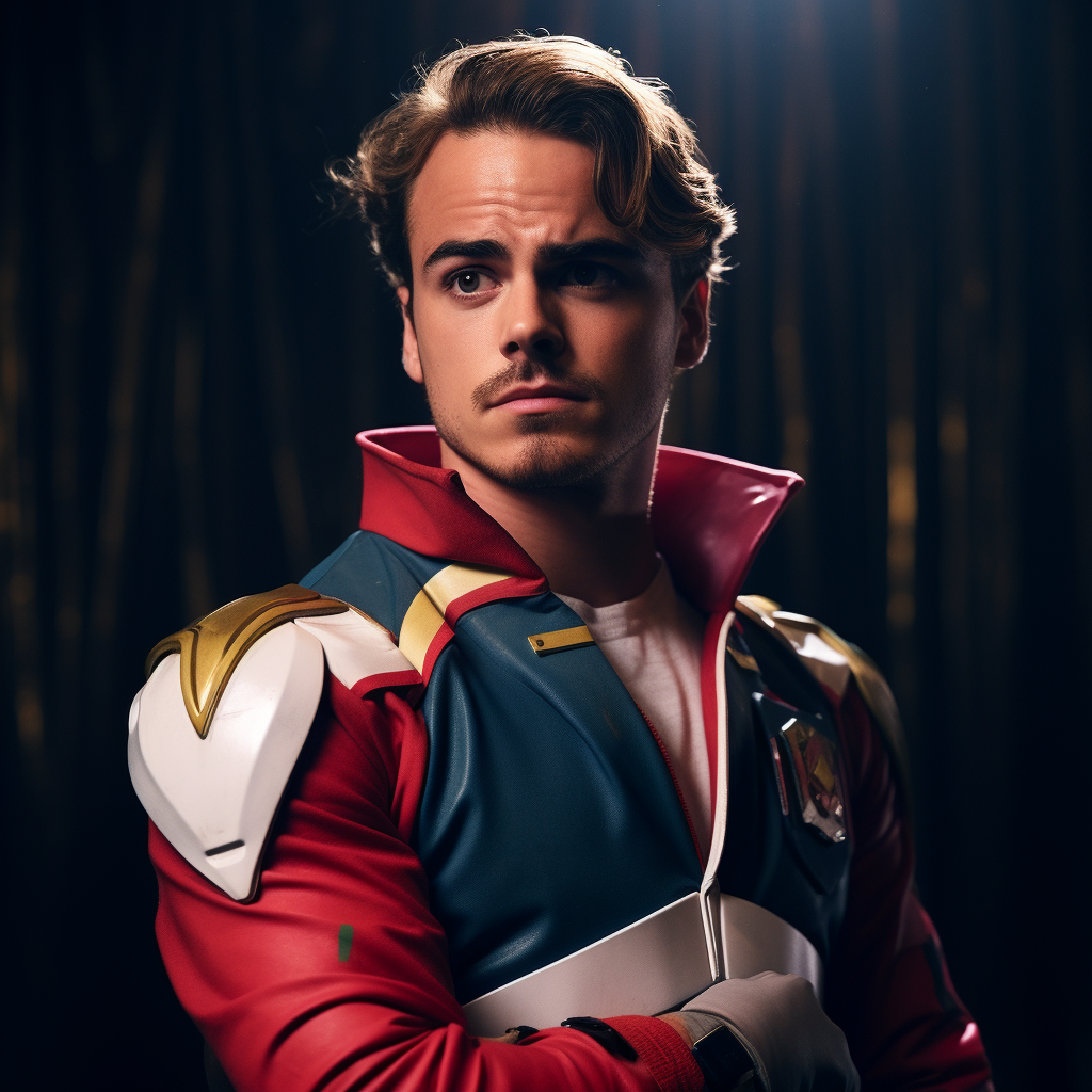 Dacre Montgomery as Zeta Gundam's Quattro Bajeena  image