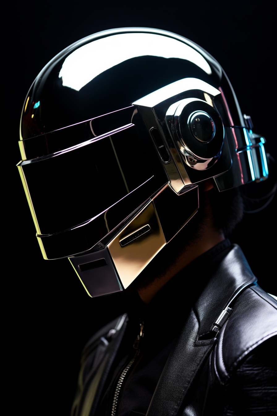 Daft Punk Helmet with Reflective Glass