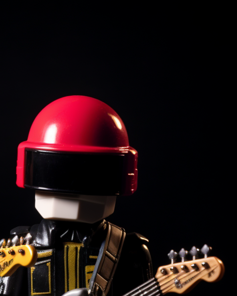 Daft Punk Lego Figures in Harmony