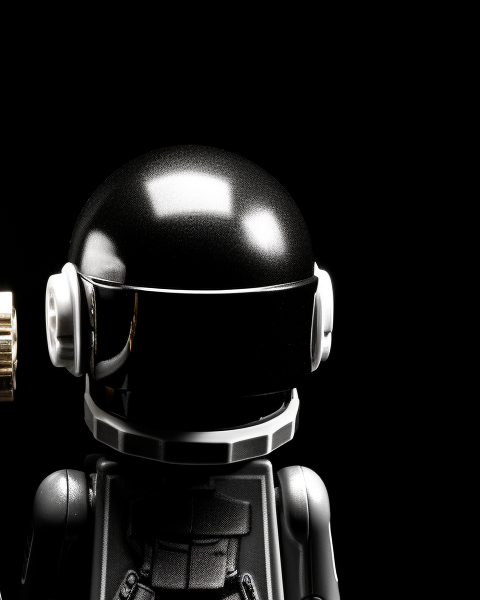 Daft Punk robots Lego mini figures