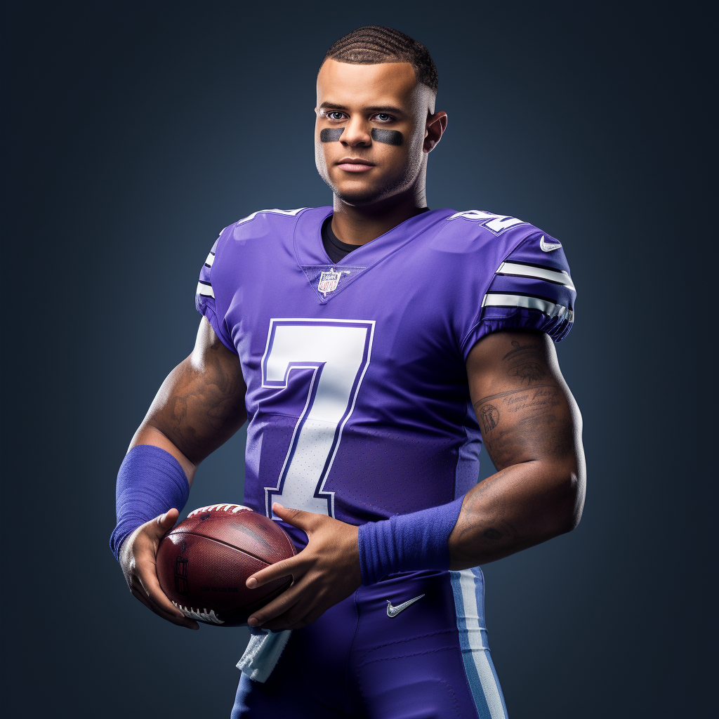 Dak Prescott in Fortnite game