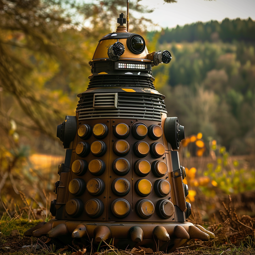 Dalek Robot Machine Sci-Fi