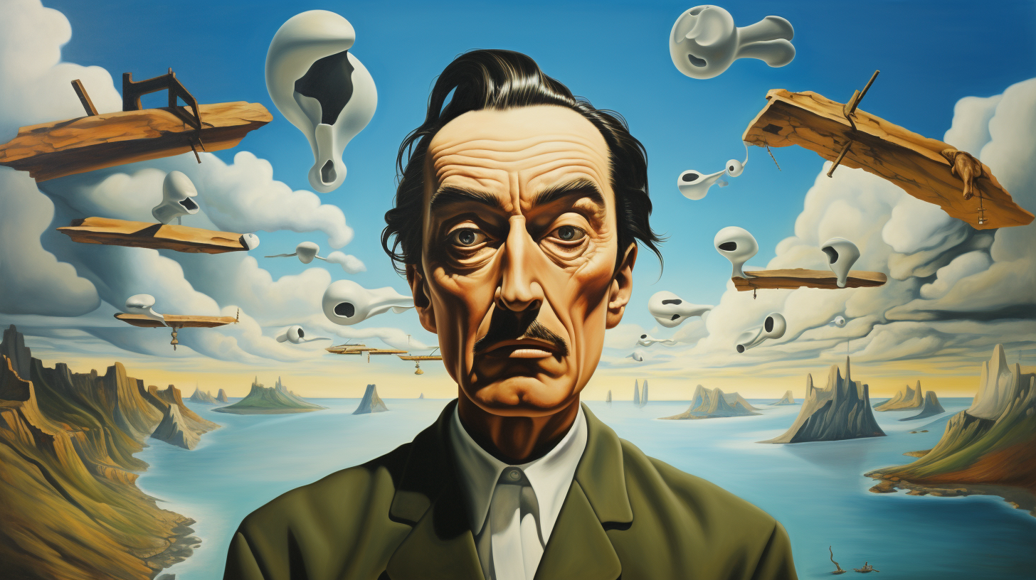 Surreal Dali Artwork Painting