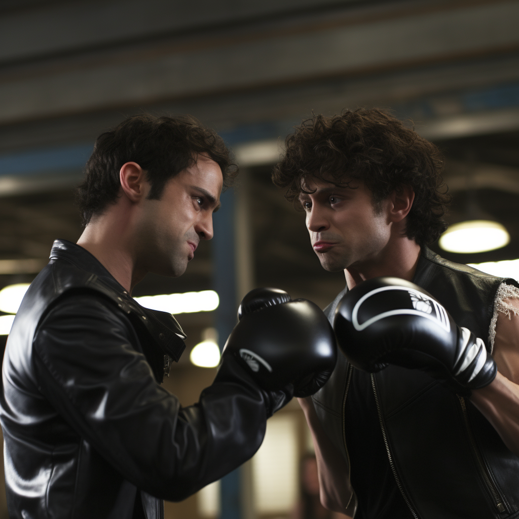 Dan Humphrey boxing fight with Joe Goldberg