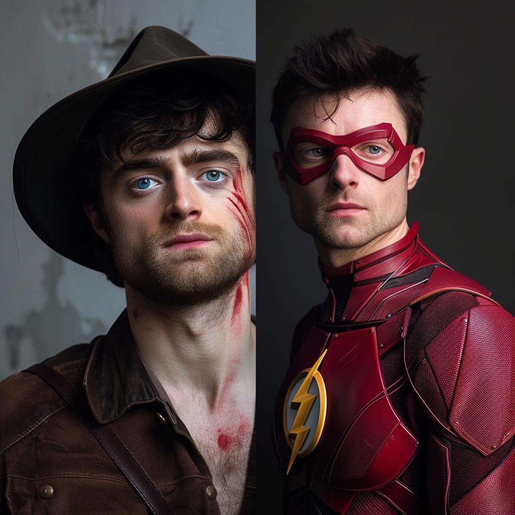 Daniel Radcliffe as The Flash