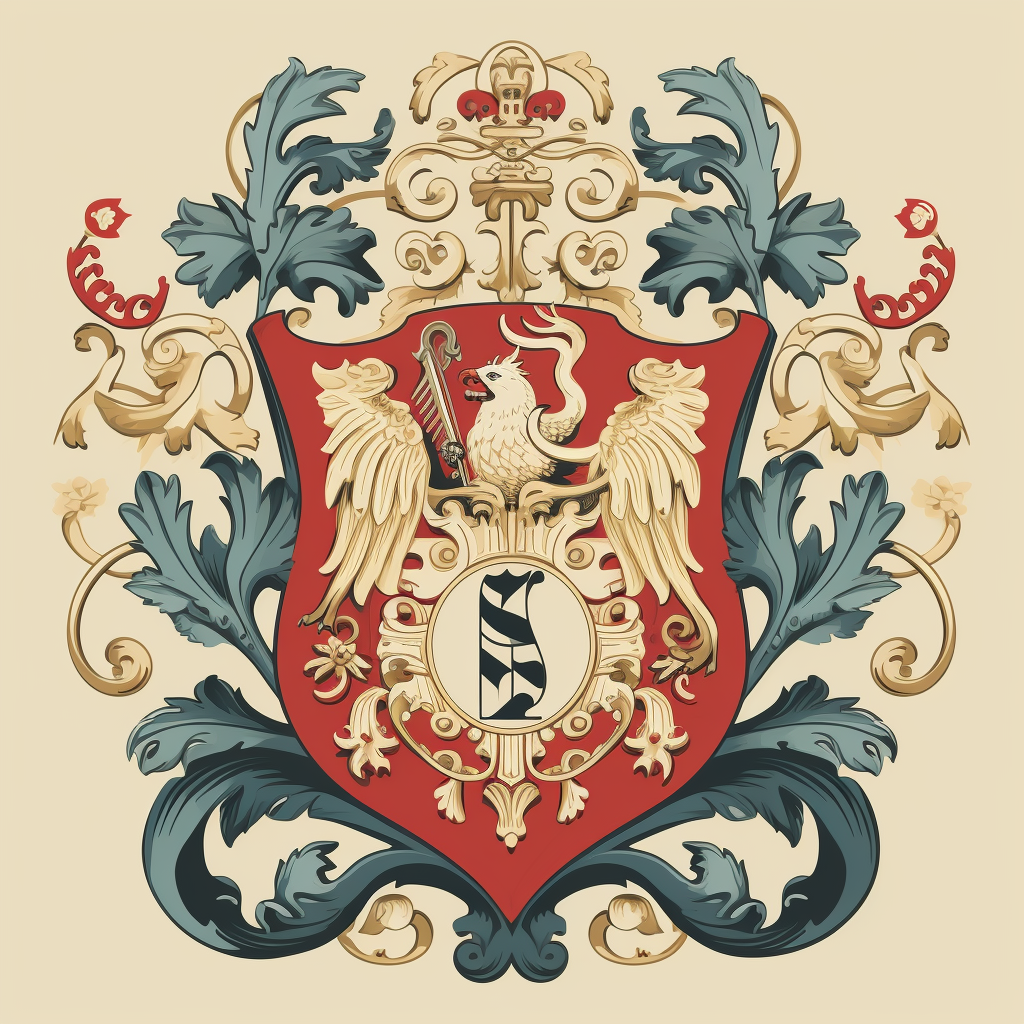 Danish Style Coat of Arms with Z