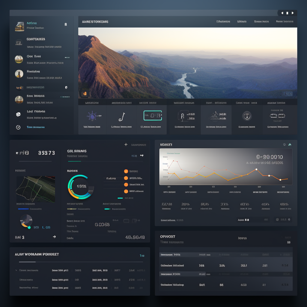 Innovative Dara Dashboard Interface Design