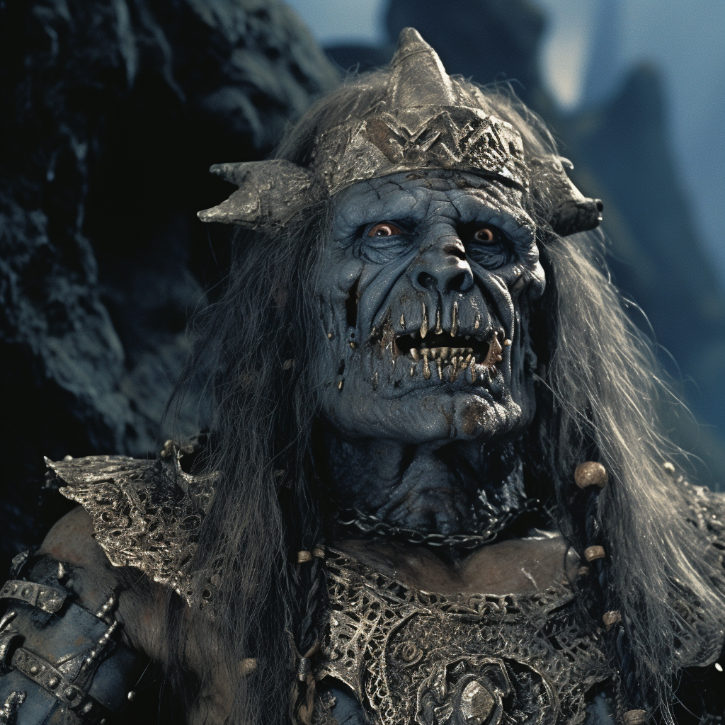 Orc Shaman in Dark Fantasy DVD Screengrab