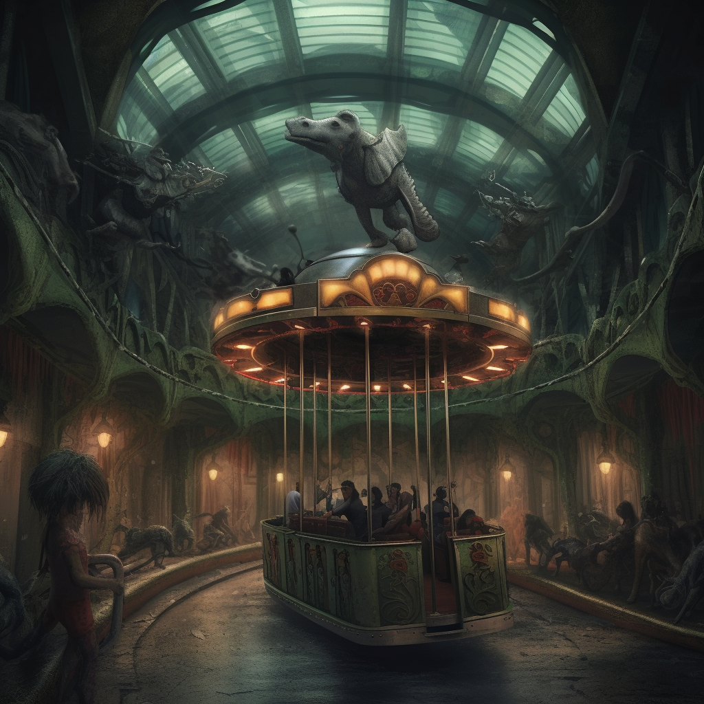 Enchanting Fantasy Themed Dark Ride