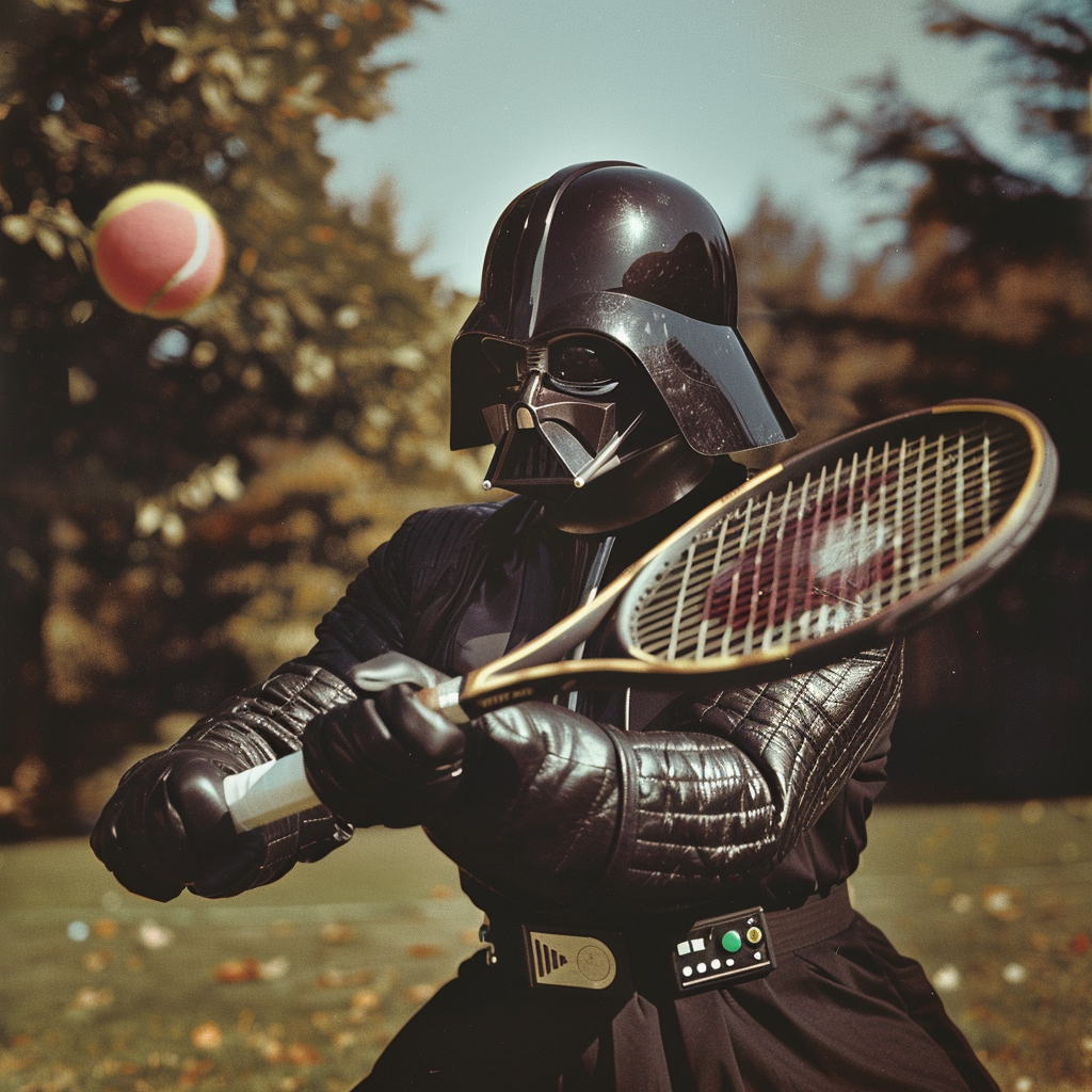 Dark Vader Tennis Force Shot