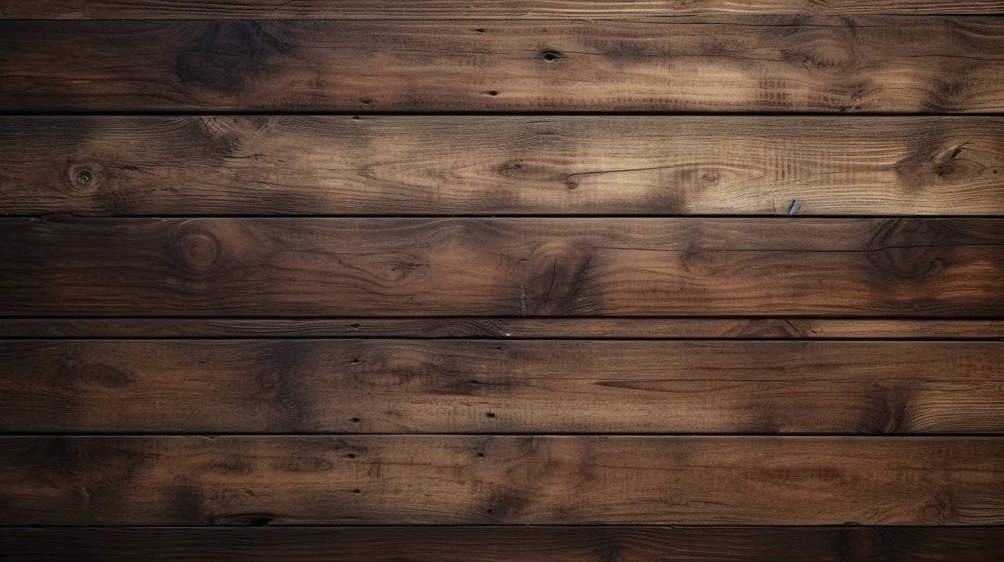 Rustic Dark Wooden Planks Texture