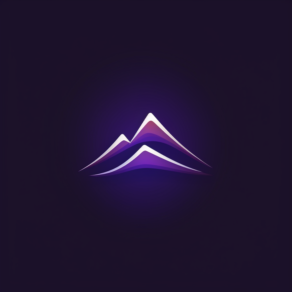 Dark Purple Software Development Logo