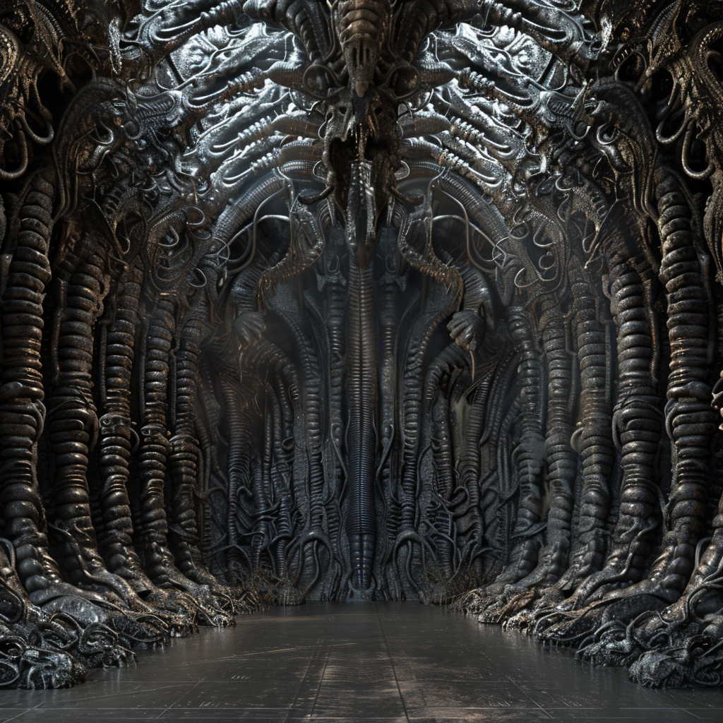 Dark throne room hive inspiration