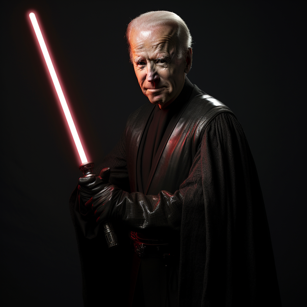 Darth Biden, powerful and enigmatic leader