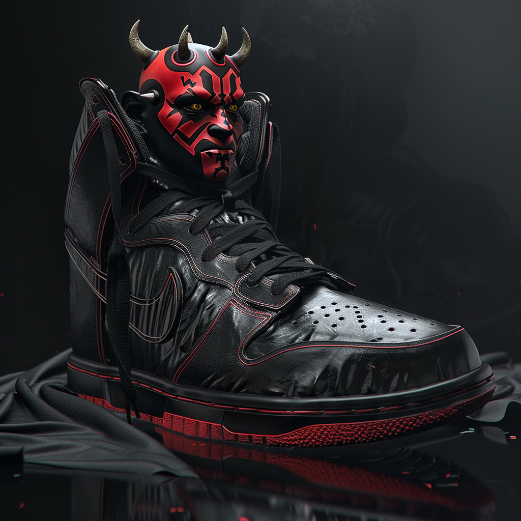 Darth Maul Nike Dunk Shoe