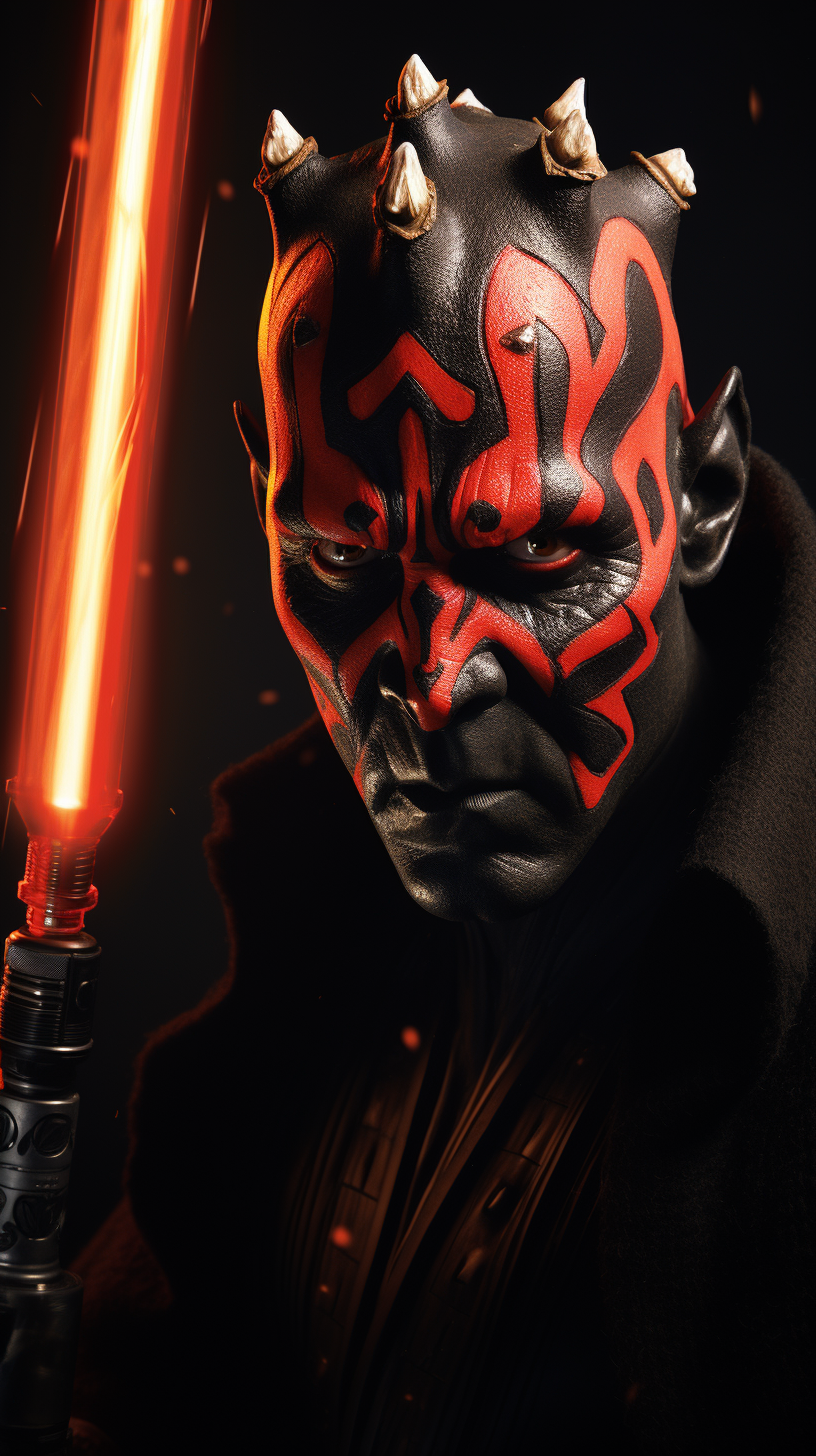 The Mighty Darth Maul in 4K