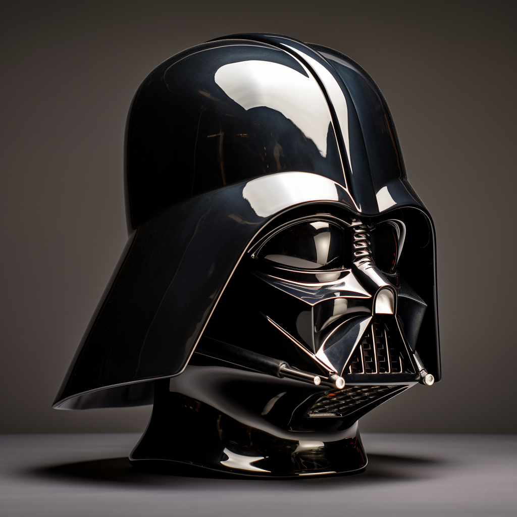 Darth Vader's head side view