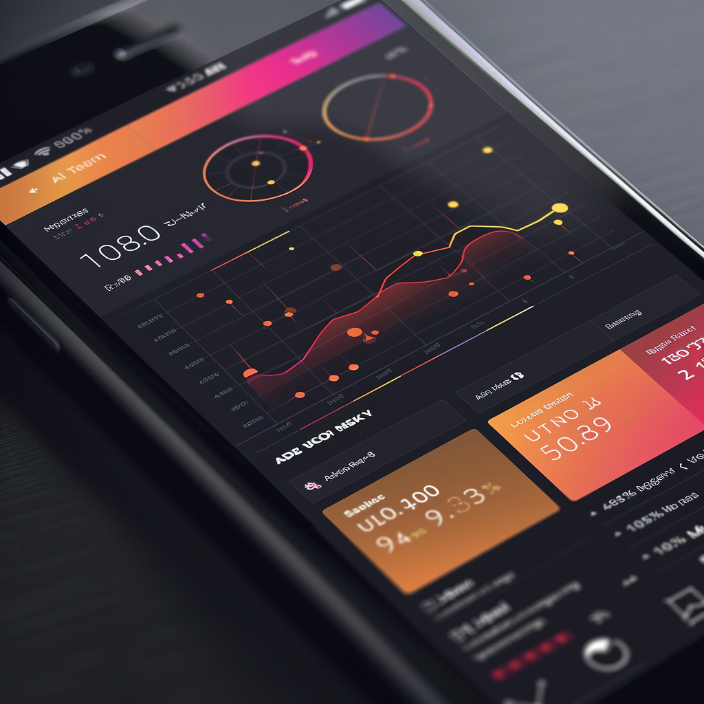 Data Analytics App UI Design