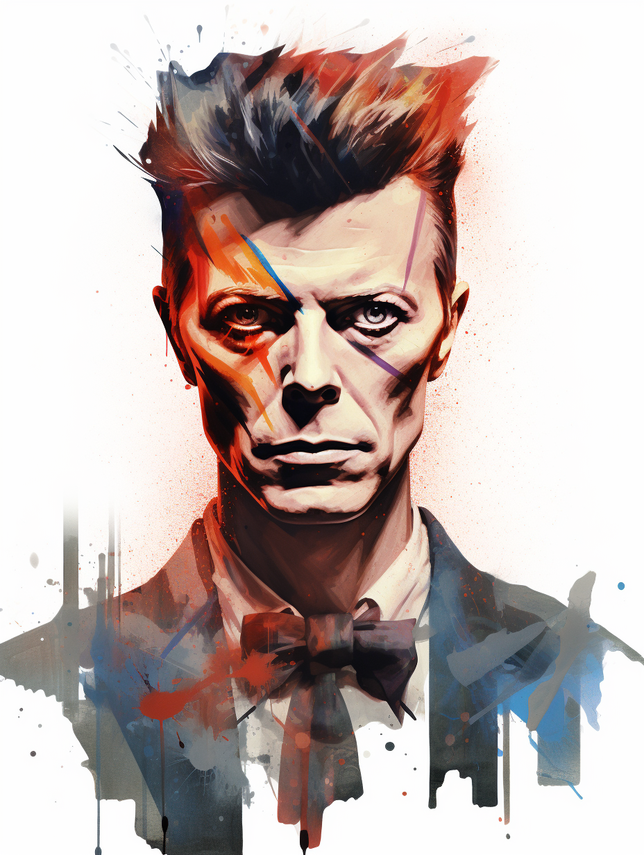 David Bowier illustration by Jeff Dekal and David Palumbo