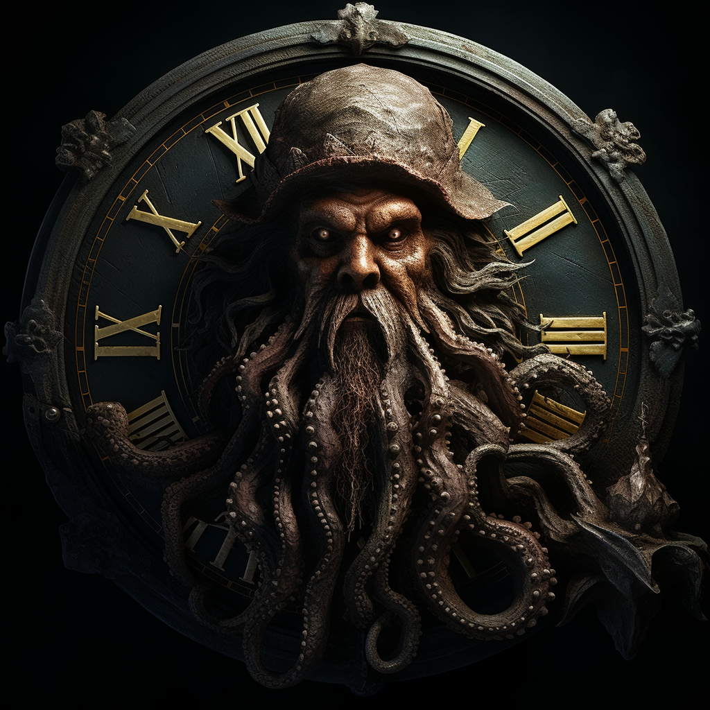 Realistic Davy Jones Clock Design