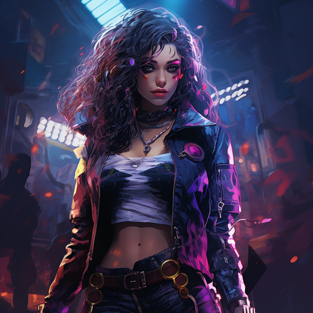 Cyberpunk DC Comics Characters