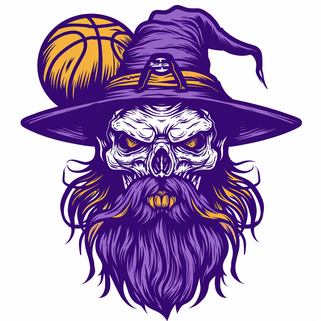 Wizard basketball team logo design