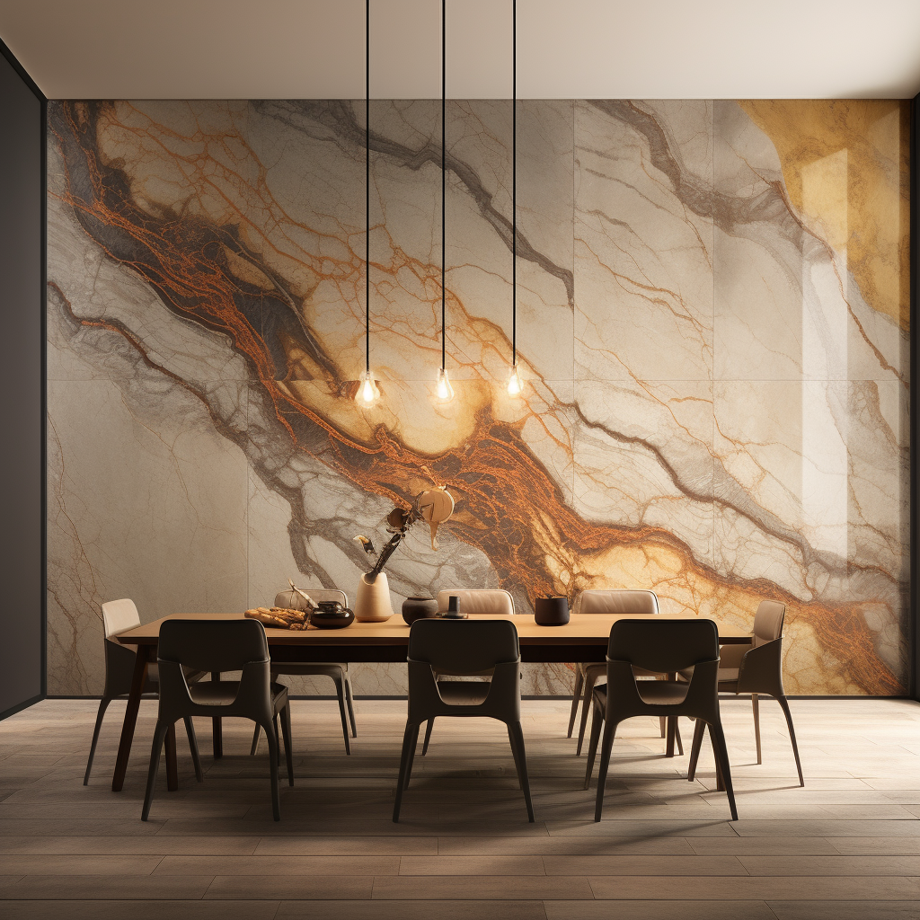 Beautiful and Durable Porcelain Wall Covering